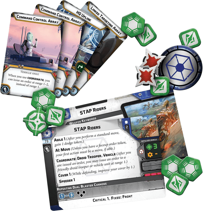 Star Wars: Legion - STAP Riders Unit Expansion (New) - Fantasy Flight Games 800G