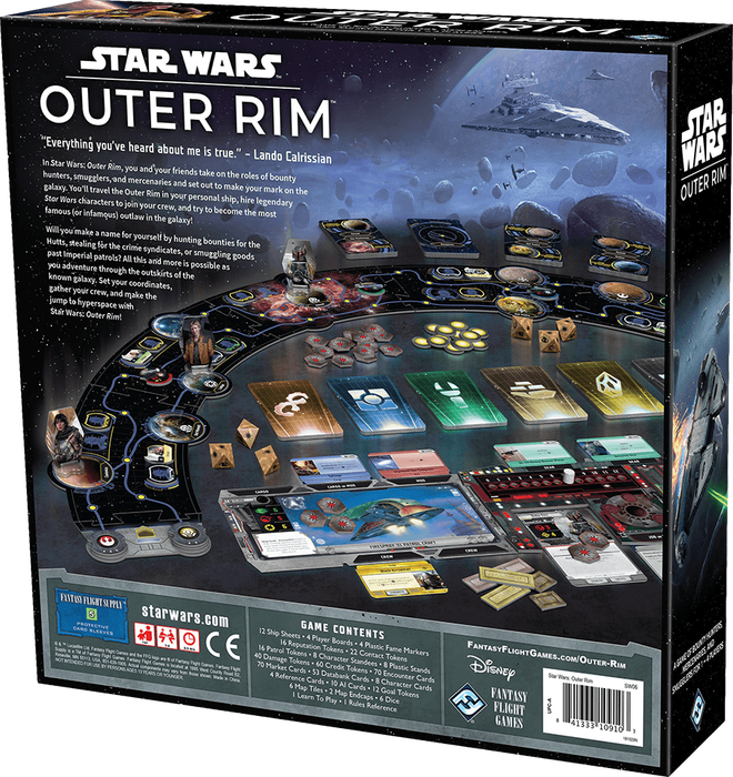 Star Wars: Outer Rim (New) - Fantasy Flight Games 1500G
