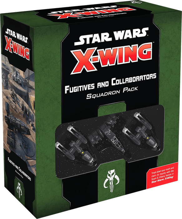 Star Wars: X-Wing - Fugitives and Collaborators Squadron Pack (2nd Edition)(New) - Fantasy Flight