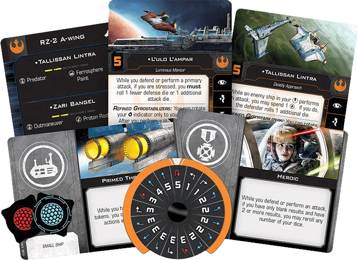 Star Wars: X-Wing - RZ-2 A-Wing Expansion Pack (2nd Edition)(New) - Fantasy Flight Games 350G