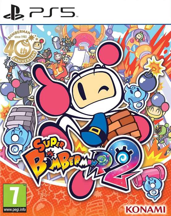 Super Bomberman R 2 - 40th Anniversary Edition (PS5)(New) - Konami 90G
