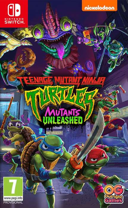 Teenage Mutant Ninja Turtles: Mutants Unleashed (NS / Switch)(New) - Outright Games 100G