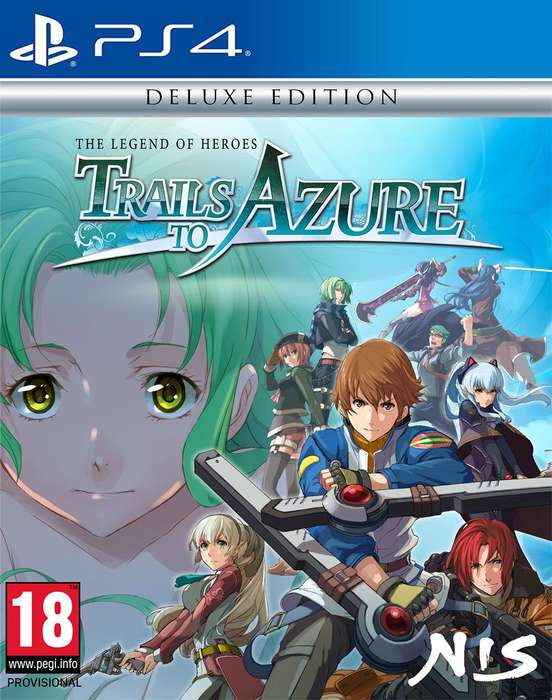 Legend of Heroes, The: Trails to Azure - Deluxe Edition (PS4)(New) - NIS America / Europe 90G