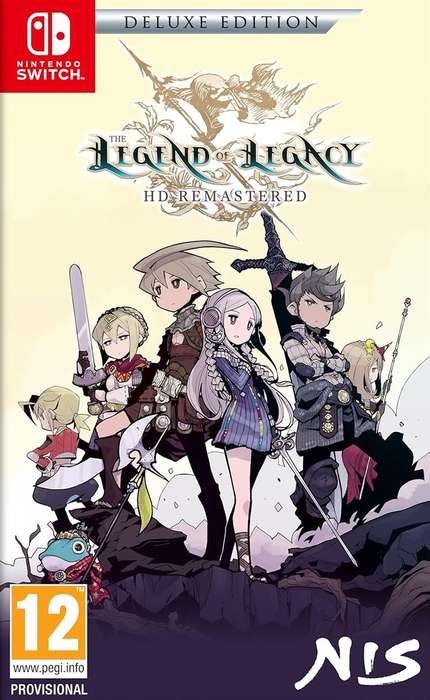 Legend of Legacy, The - HD Remastered - Deluxe Edition (NS / Switch)(New) - NIS America / Europe