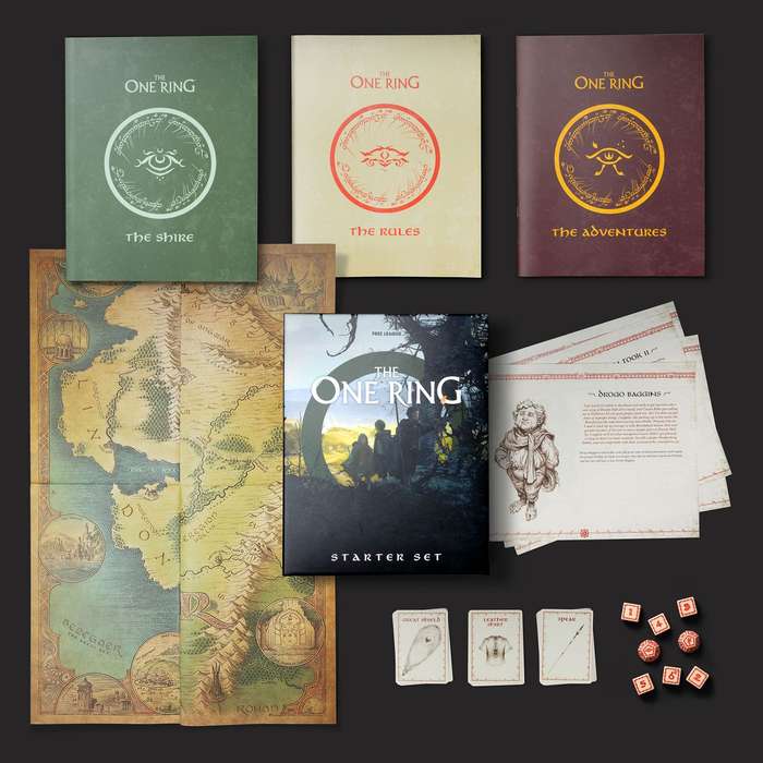 One Ring RPG, The - Starter Set (New) - Free League Publishing 1100G