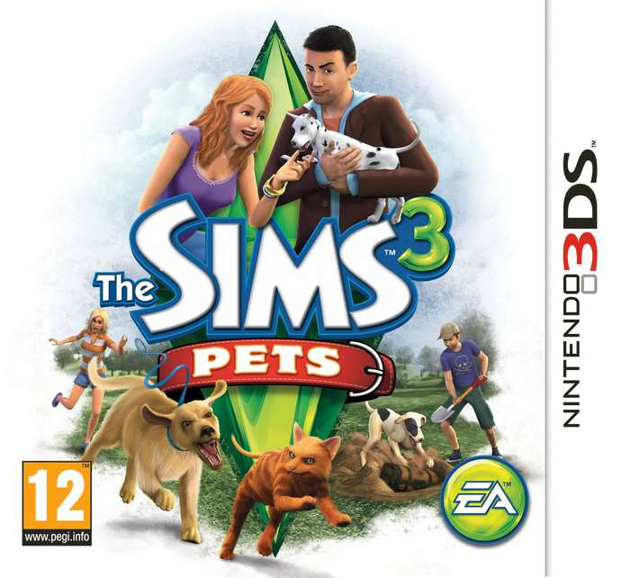 Sims 3, The: Pets (3DS)(Pwned) - Electronic Arts / EA Games 110G