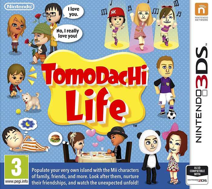 Tomodachi Life (3DS)(New) - Nintendo 110G