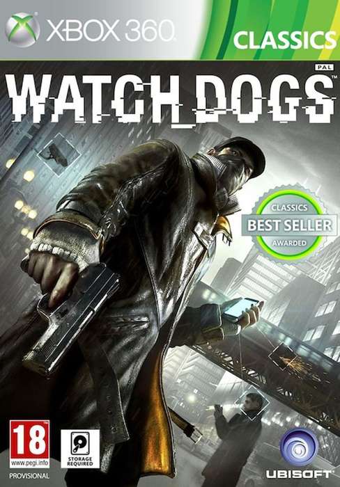 Watch_Dogs - Classics (Xbox 360)(New) - Ubisoft 130G