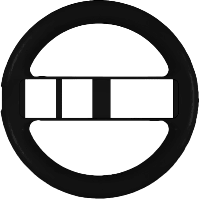 Wii Steering Wheel - Generic (Wii)(Pwned) - Various 200G