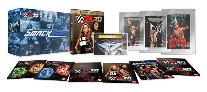 WWE 2K20 - SmackDown! 20th Anniversary Collector's Edition (Xbox One)(New) - 2K Sports 2500G
