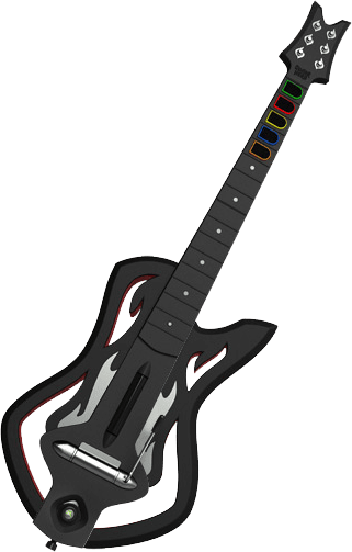 Xbox 360 Guitar Hero: Warriors of Rock - Standalone Guitar (Xbox 360)(Pwned) - Activision 1200G