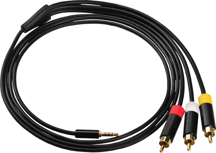 Xbox 360 E Model Composite AV to RCA Cable (Xbox 360)(Pwned) - Microsoft / Xbox Game Studios 100G