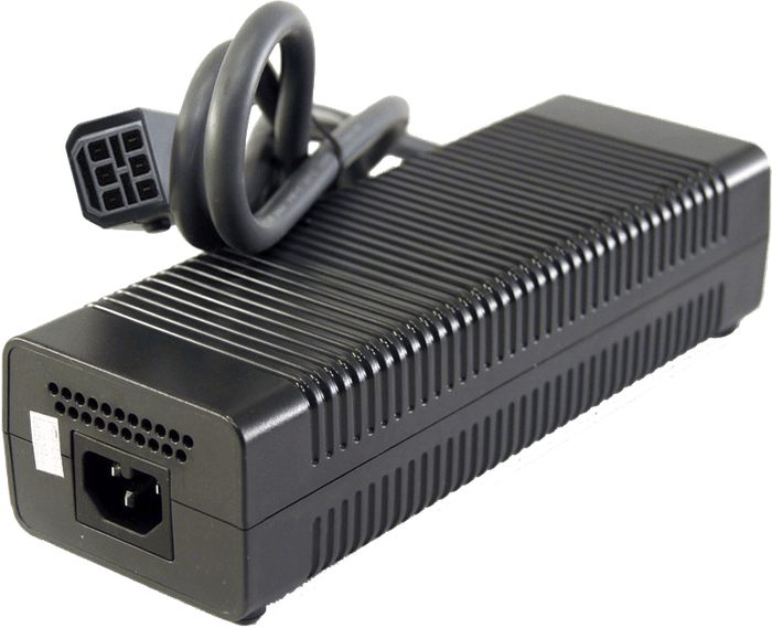 Xbox 360 Phat Power Supply Unit / AC Adapter - Type 1 - Generic (PSU)(Xbox 360)(Pwned) - Various