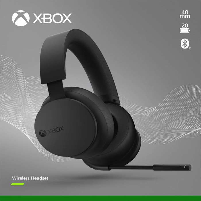 Xbox Wireless Headset v2 - Black (Xbox Series)(New) - Microsoft / Xbox Game Studios 1500G