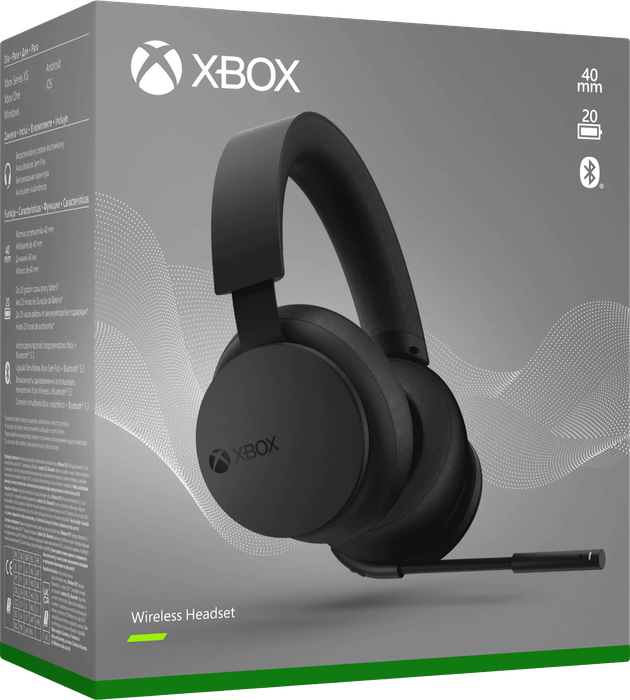 Xbox Wireless Headset v2 - Black (Xbox Series)(New) - Microsoft / Xbox Game Studios 1500G