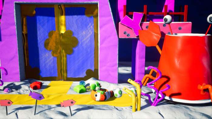 Yoshi's Crafted World (NS / Switch)(New) - Nintendo 100G
