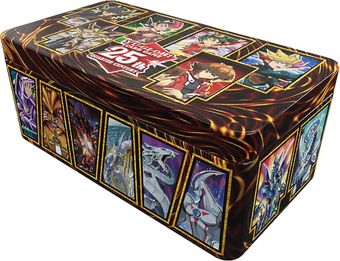 Yu-Gi-Oh! TCG: 25th Anniversary Tin - Dueling Heroes (New) - Konami 400G