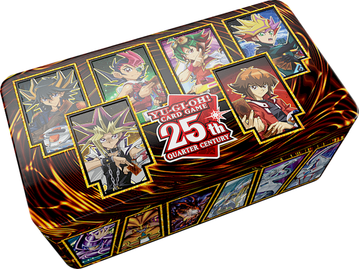 Yu-Gi-Oh! TCG: 25th Anniversary Tin - Dueling Heroes (New) - Konami 400G