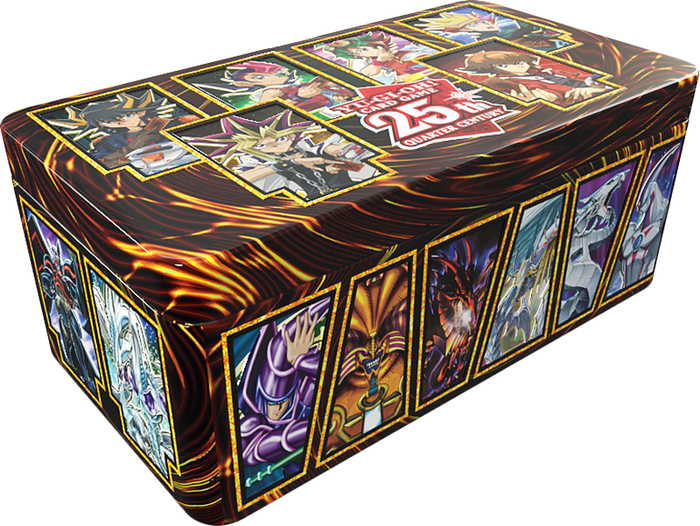 Yu-Gi-Oh! TCG: 25th Anniversary Tin - Dueling Heroes (New) - Konami 400G