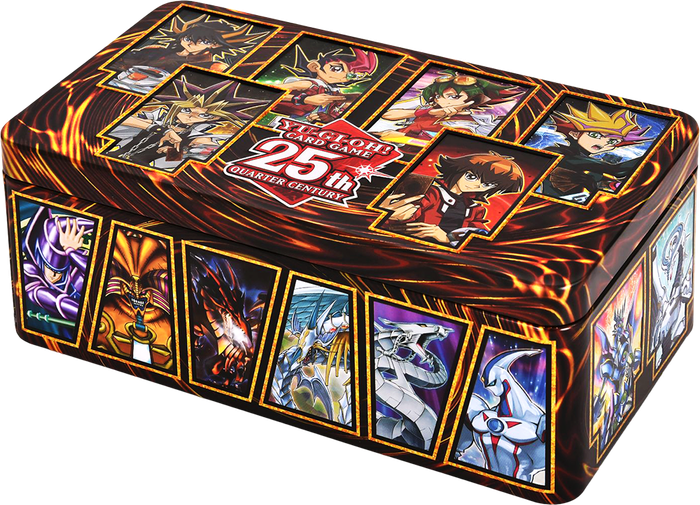 Yu-Gi-Oh! TCG: 25th Anniversary Tin - Dueling Heroes (New) - Konami 400G