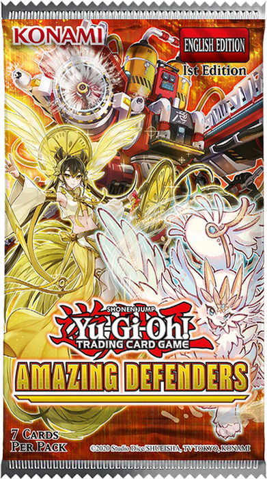 Yu-Gi-Oh! TCG: Amazing Defenders Booster Pack (New) - Konami 50G