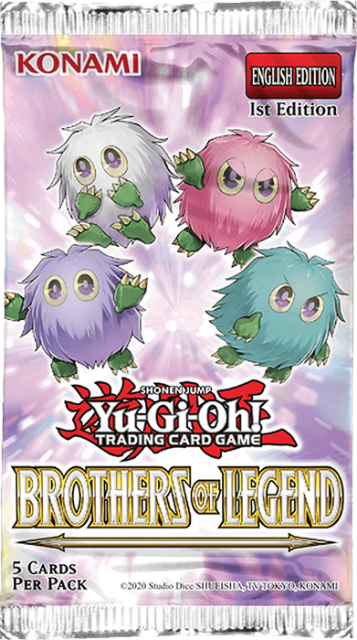 Yu-Gi-Oh! TCG: Brothers of Legend Booster Pack (New) - Konami 50G