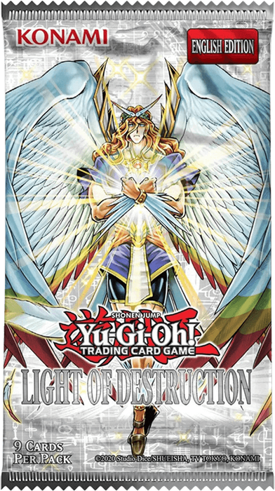 Yu-Gi-Oh! TCG: Light of Destruction Booster Pack - Unlimited Edition (New) - Konami 50G