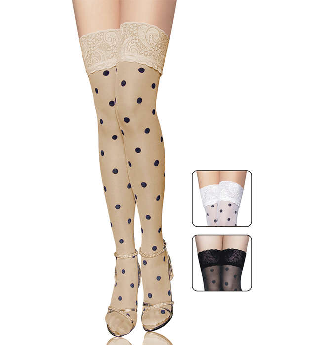 Sheer thigh highs stocking HG4477