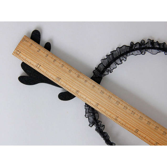 Super cute Black Deer Ear  Hairband J12852