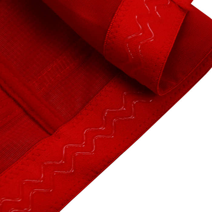 Sexy Red See-through Mesh Spaghetti Straps Bustier Bra Corset Clubwear Crop Top N18608