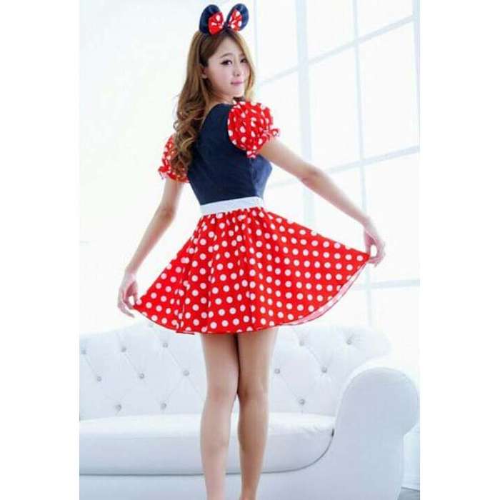 Cute Mickey Mouse Fancy Dress Costume N9650