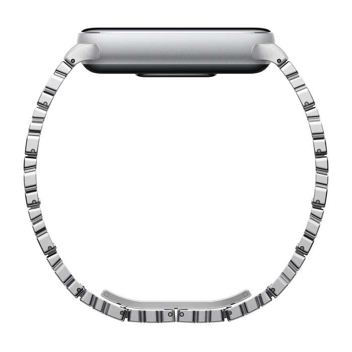Xiaomi Smart Band 10 Asymmetrical Metal Strap &#x2013; Silver