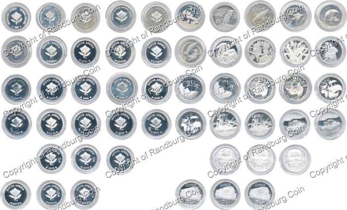 *#* 1997 to 2013 Silver Tickey Coins Set In Wood Boxes - Proof and some Flypress Coins *#*