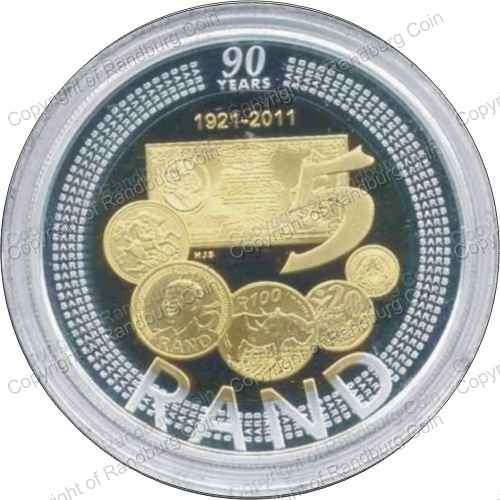 2011_Ag_R5_90th_Anniv_SARB_Coin_NC_rev