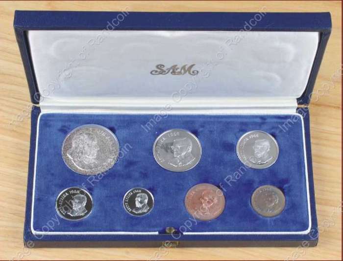 *#* 1968 SA Proof Set in Original SA Mint box Mintage 15000 !!! *#*