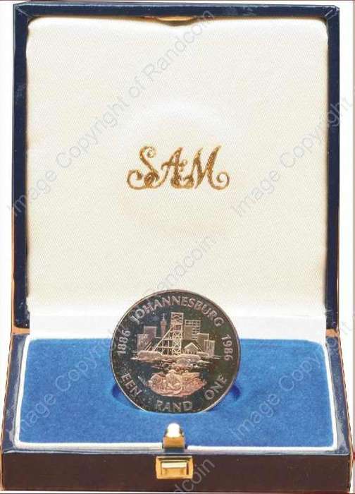 *#* 1986 SA Silver R1 Proof Diggers Mintage 13 183*#*