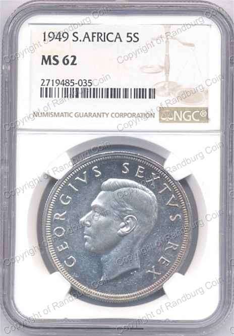 *#* 1949 CROWN NGC SLABBED MS 62 *#*