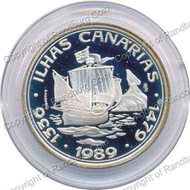 Portugal_1989_Silver_100_Escudos_Discoveries_rev