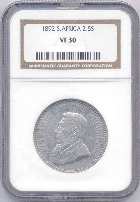 *#* 1892 HALF CROWN NGC SLABBED VF 30 *#*