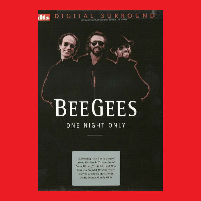 Bee Gees One Night Only DVD - Zone 1 Edition