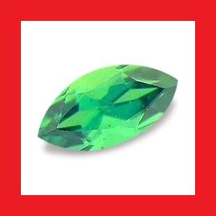 TOURMALINE - TOP EMERALD GREEN MARQUISE FACET - 0.100cts