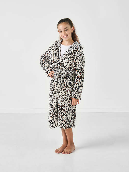 Bathrobe Leopard