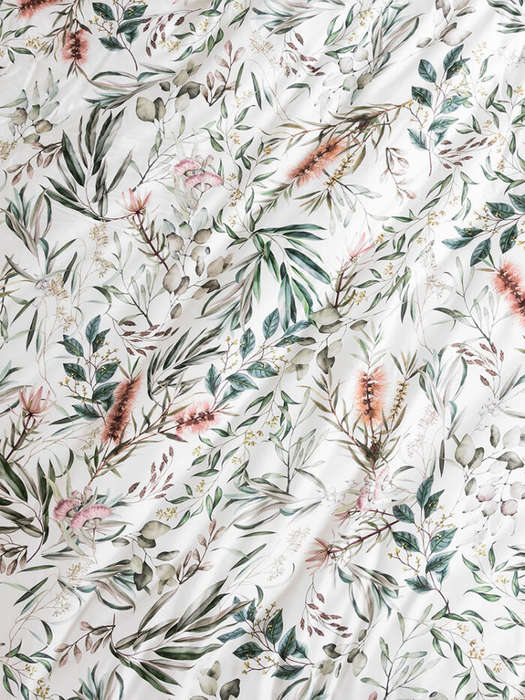 Lowen White Duvet Cover Set