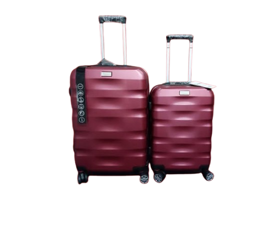 Tosca Explorer 2pc Trolley Case -Maroon