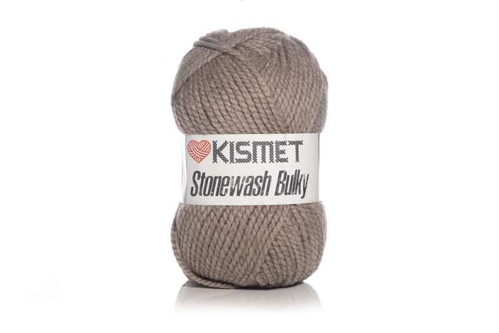 STONEWASH BULKY  COLOUR SB45 400g  CAPPUCCHINO