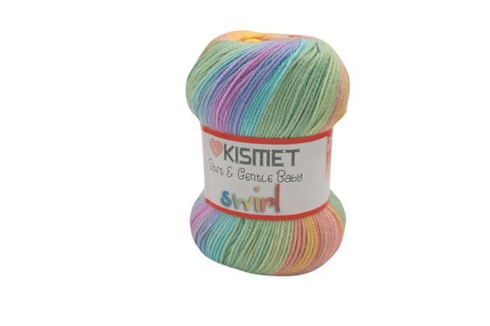 Soft and Gentle Baby Swirl 100g  colour 1104
