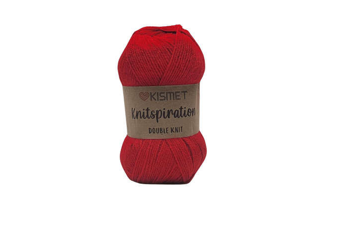 KNITSPIRATION DK100g  COLOUR K26  SCARLET RED