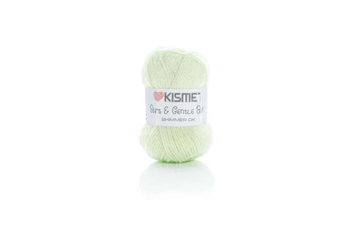 SOFT &amp; GENTLE BABY SHIMMER DK 50g COLOUR BB15  LIME