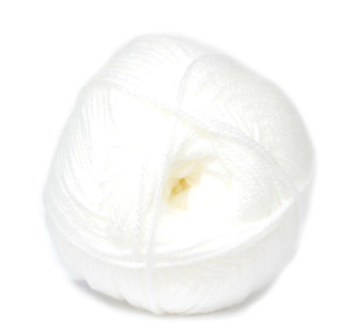 Elle Lullaby Double Knit 100g - 100g White