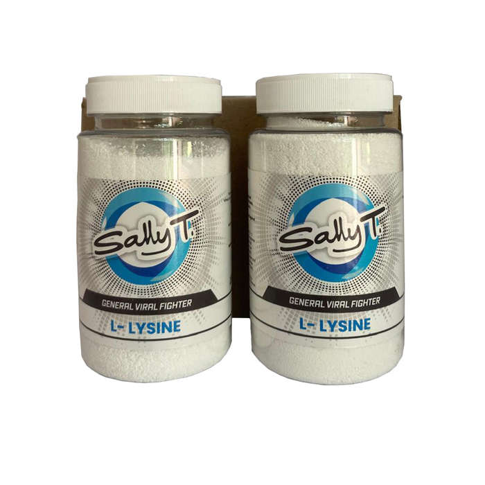 Sally T. L-Lysine Powder 150g x 2 Assists Fighting Herpes